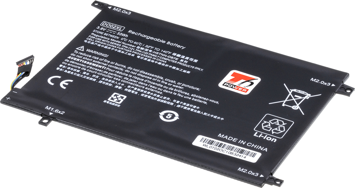 Batéria pre Hewlett Packard Pavilion x2 10-n000 serie
