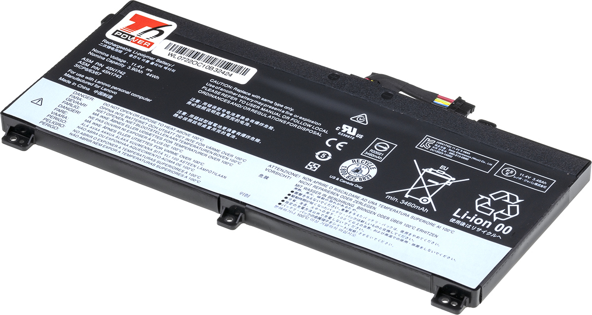 Batéria pre Lenovo ThinkPad P50s 20FL