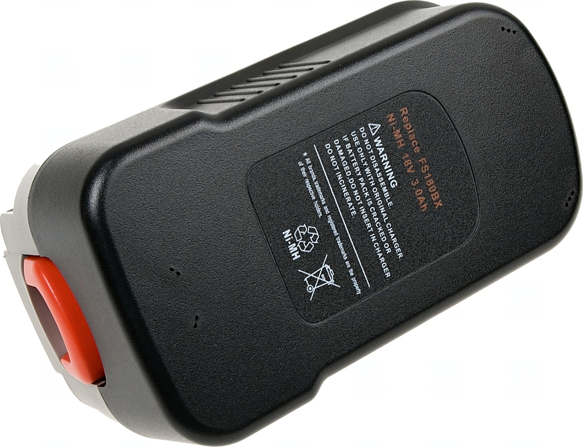 Náhradná batéria pre akumulátorové náradie Black and Decker FS18CS