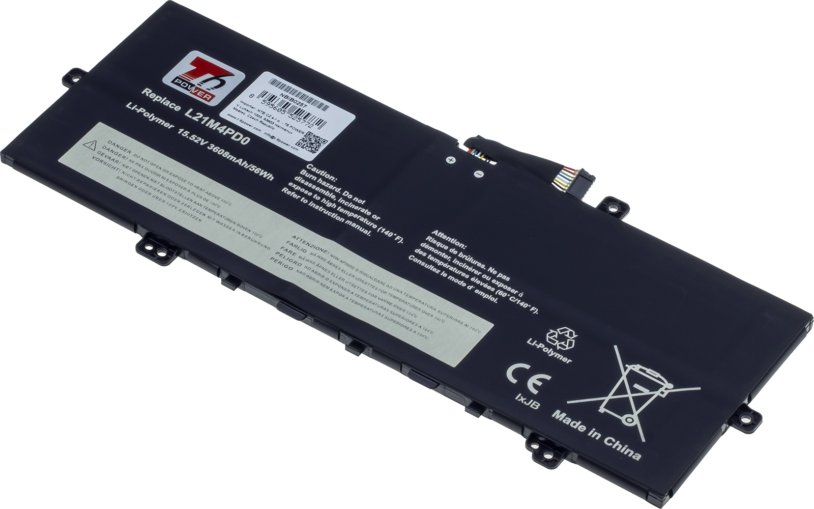 Batéria pre Lenovo ThinkBook 13s G4 IAP 21AR