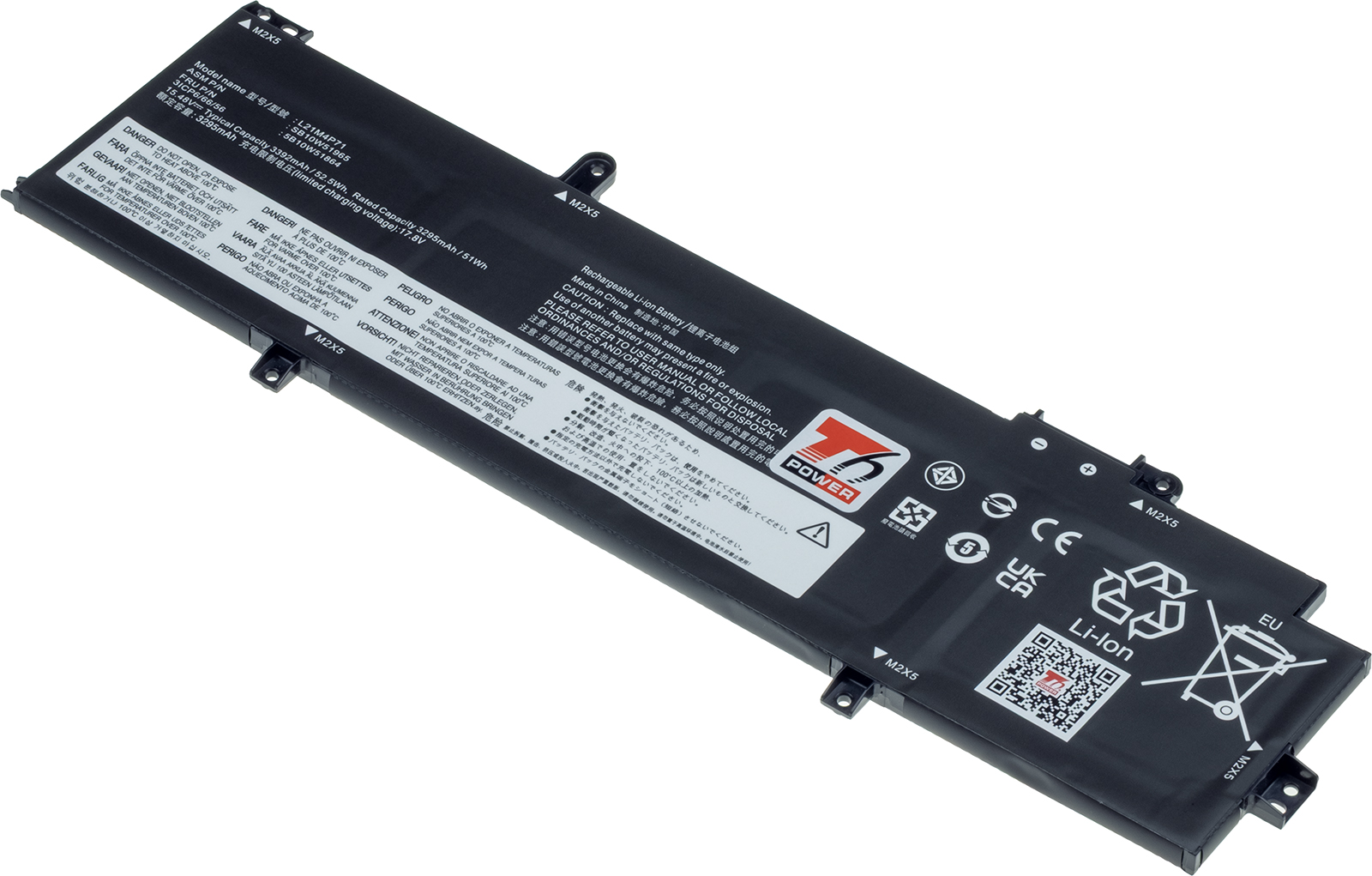 Batéria pre Lenovo ThinkPad P14s Gen 3 21AK