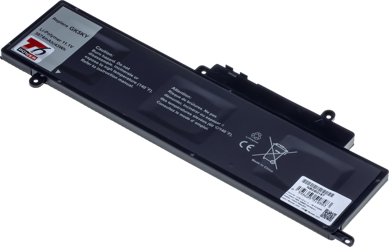 Batéria kompatibilná s 451-BBPG