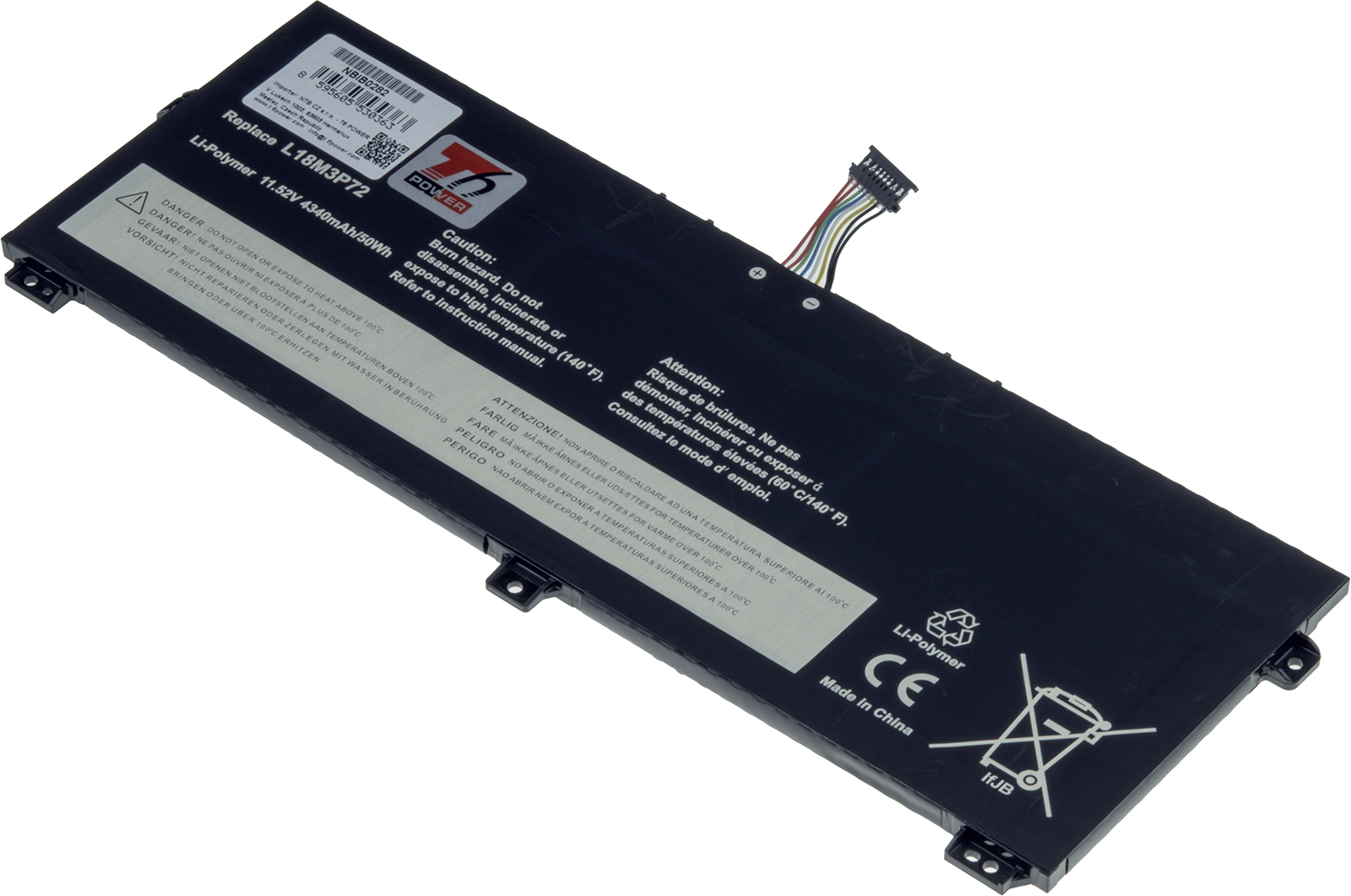 Batéria kompatibilná s L18M3P72